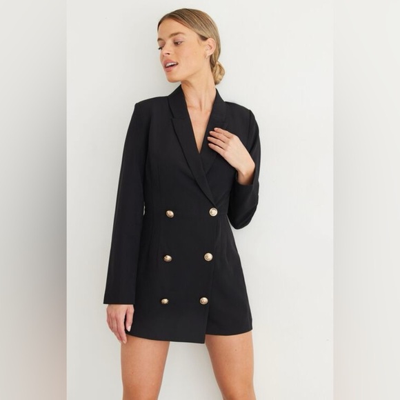 Dynamite Pants - Dynamite Asher Blazer Romper